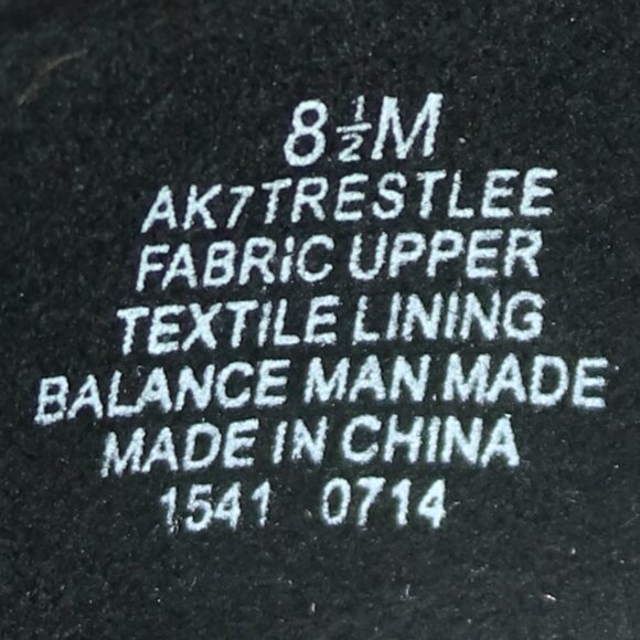 Anne Klein Sport Taelyn Black Stretch Fabric Patent Leather Buckle Wedge Shoes - Picture 9 of 9